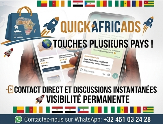 Créez votre boutique en ligne sur la marketplace panafricaine QuickAfricAds