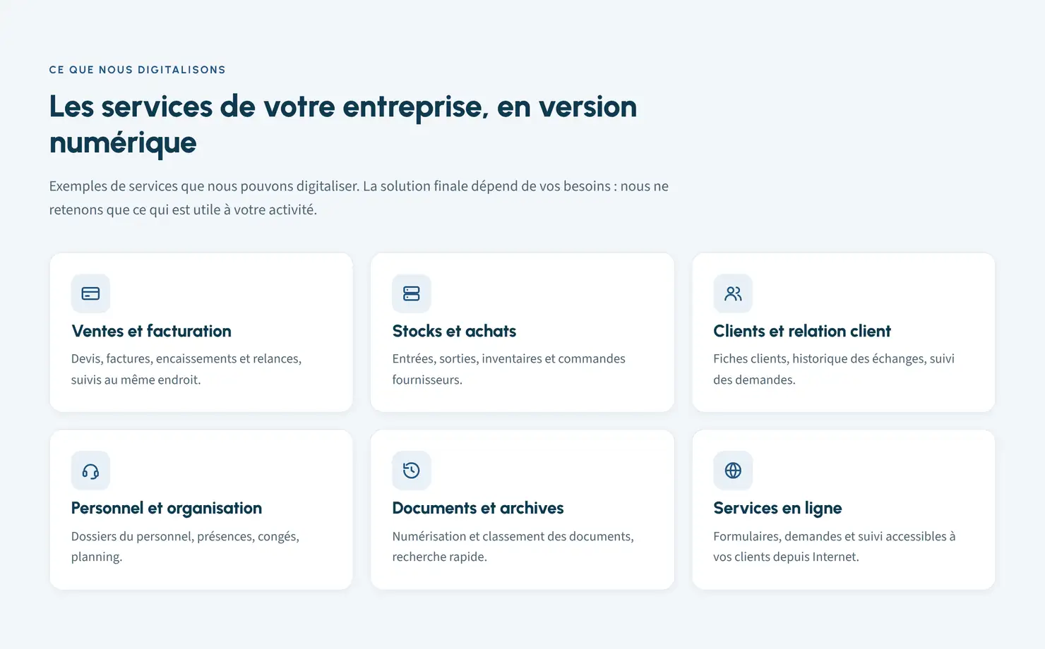 ERP PME : exemples de services à réunir dans un outil de gestion