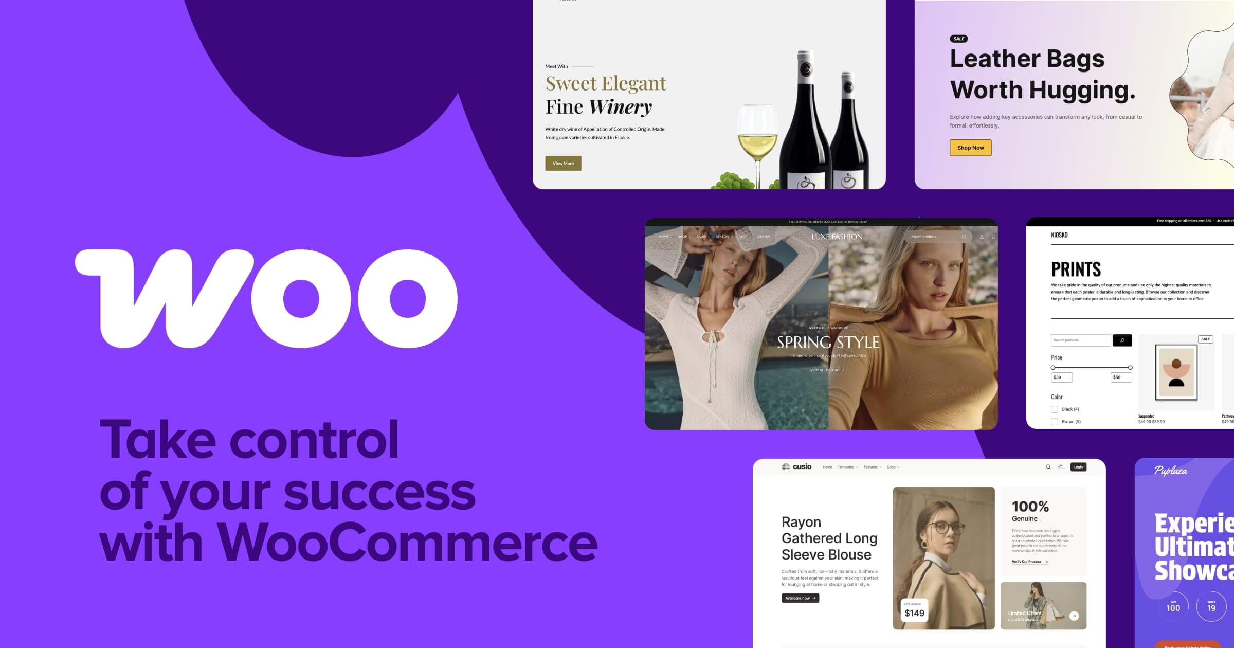 Boutique en ligne WooCommerce : image officielle de WooCommerce